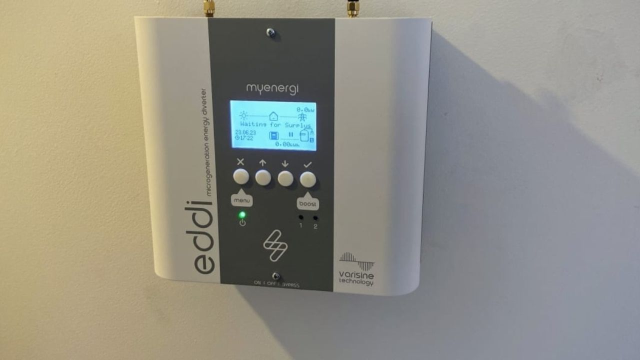 how to use eddi energy diverter 1