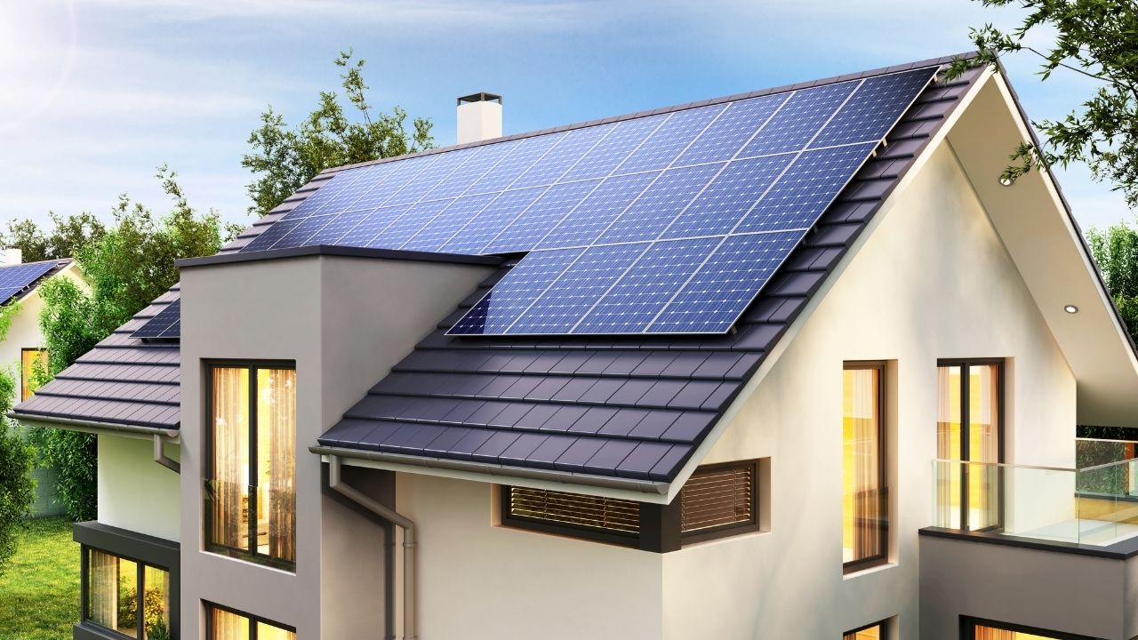 solar panels with home battery system 1