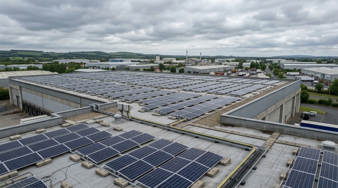 What Is Payback Period Of Investment In Solar Panels? 3 Close-up of solar panels mounted on an Irish residential slate roof