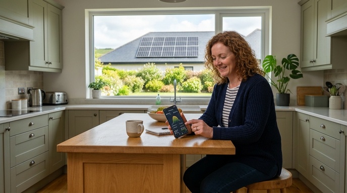 What Is Payback Period Of Investment In Solar Panels? 4 Large commercial solar panel array on a flat rooftop in an Irish industrial park