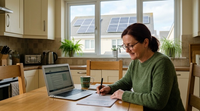 Can You Take Your Solar Panels When Moving House? 3 Worker removing solar panel mounting rails from an Irish residential rooftop