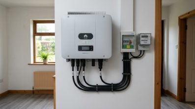 solar inverter utility room irish home