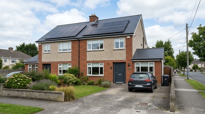 10kW Solar Battery Price in Ireland: 2026 Cost Guide 4 Electrician wiring a solar battery to a hybrid inverter in a suburban Irish home