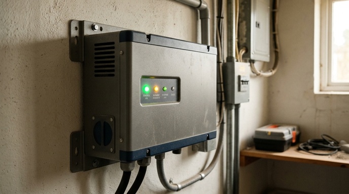 Night Rate Electricity in Ireland: A Complete Guide for 2026 4 Electric car charging on a home driveway at dusk
